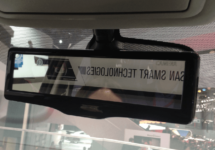 smart rearview mirror