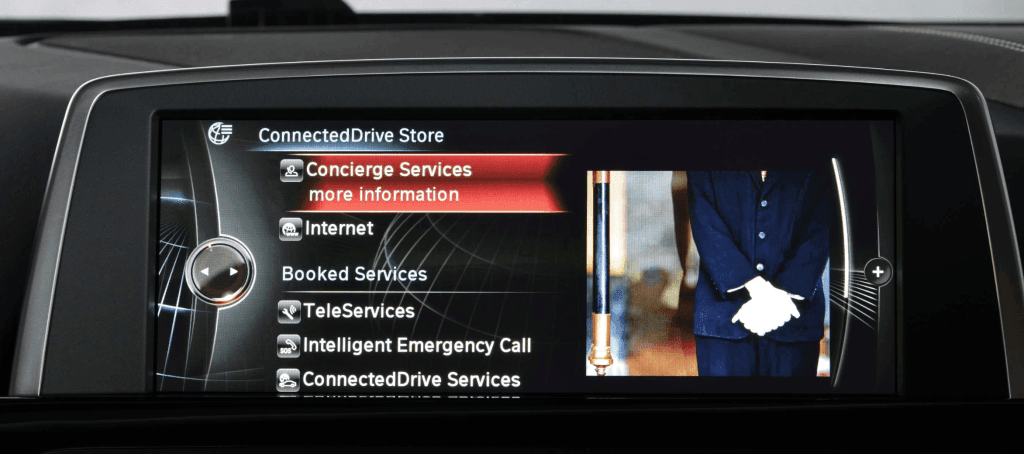 BMW service concierge