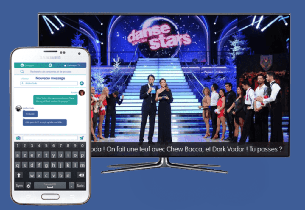 TV connectée sociale up tv