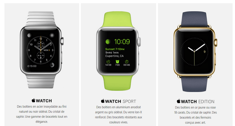 Les infos sur l’Apple Watch circulaient déjà depuis quelques mois, c’est enfin officiel elle sortira le 24 avril 2015. 