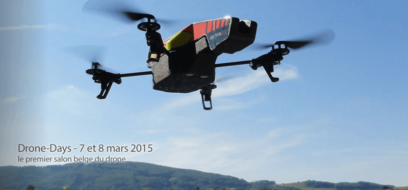La Drone Day se déroulera à Bruxelles le 7 et 8 mars 2015