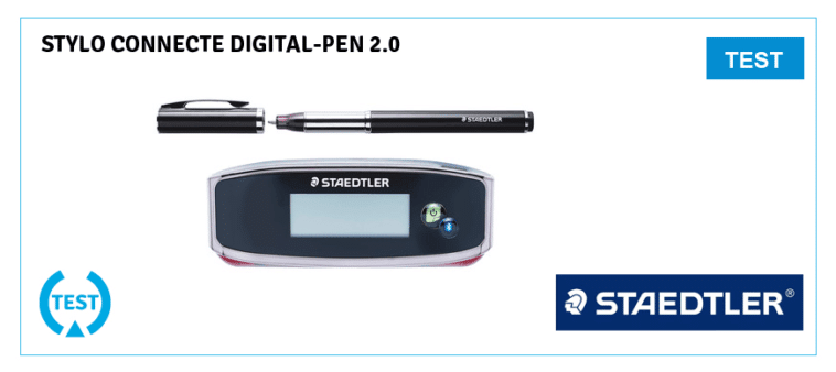 Test digital pen 2.0 - Stylo connecté Staedtler