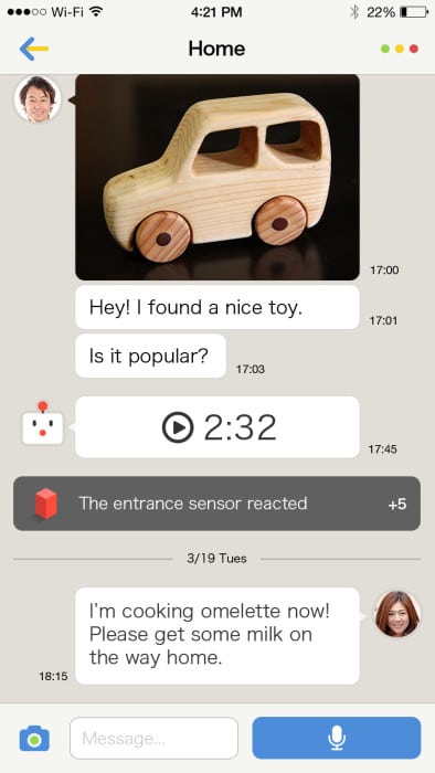 Bocco est un petit robot qui veut vous aider à garder le contact avec votre famille facilement. 