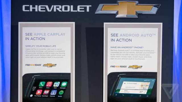 chevrolet android auto car play