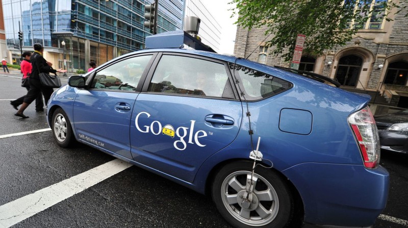 Google Car en essaie aux Etats-Unis