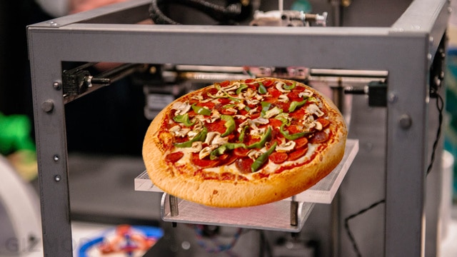 pizza 3D nasa