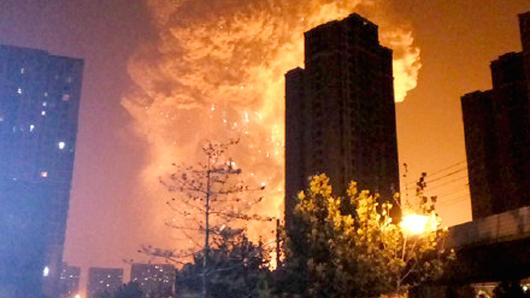 Deux explosions ont frappées la ville de Tianjin