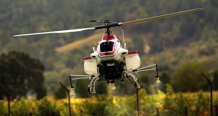 Les drones japonais aident les agriculteurs