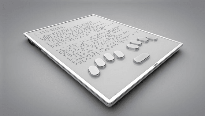 La tablette tactile braille devrait sortir en 2016