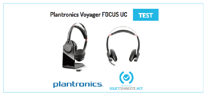 test casque Voyager Focus UC Plantronics
