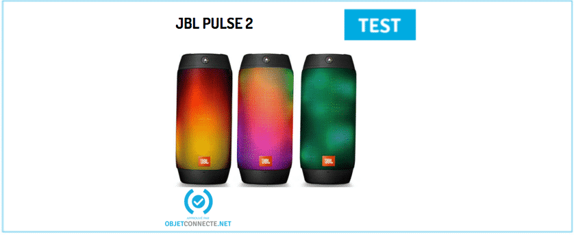Test enceinte connectée lumineuse JBL PULSE 2