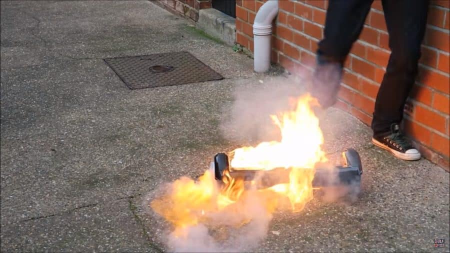 Hoverboards incendiaires