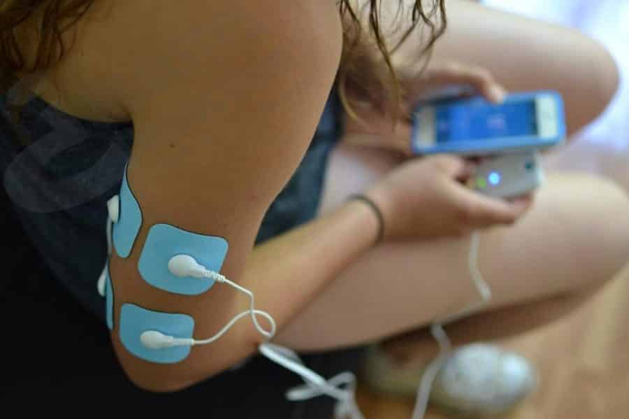 masseur Bluetens électrodes