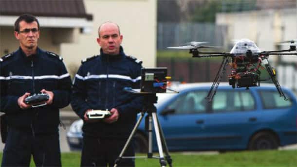 drone gendarmerie et surveillance