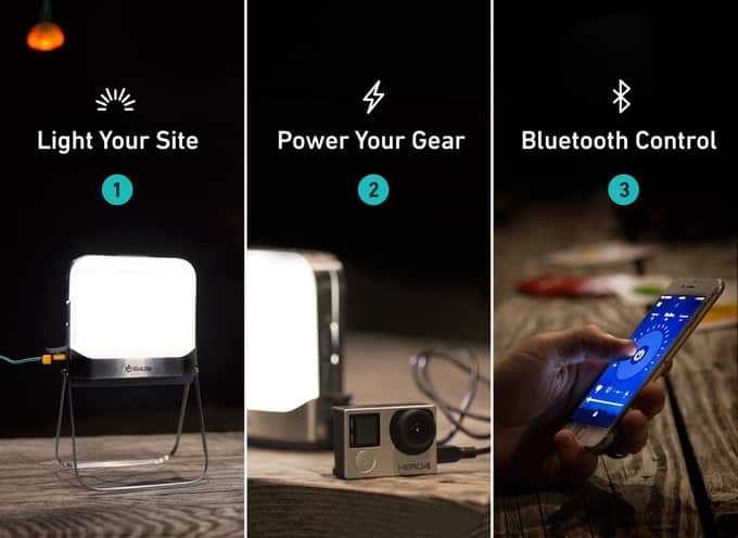 Biolite BaseLantern lanterne connectee Bluetooth possibilites fonctionnalites