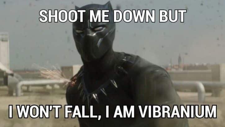 vibranium costume Black Panther
