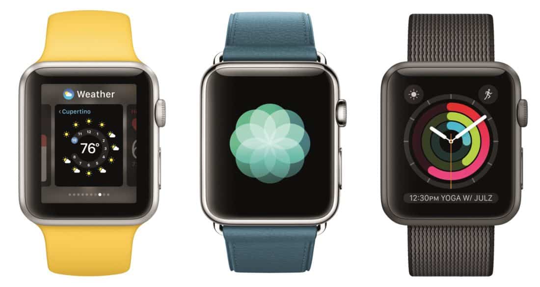 Apple Watch OS3 cadrans