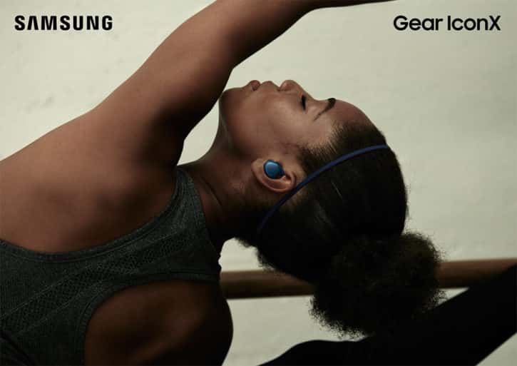 Samsung Gear IconX bleu
