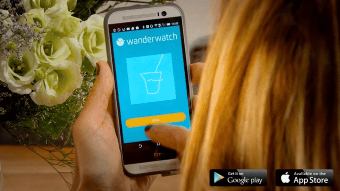 Wanderwatch application message