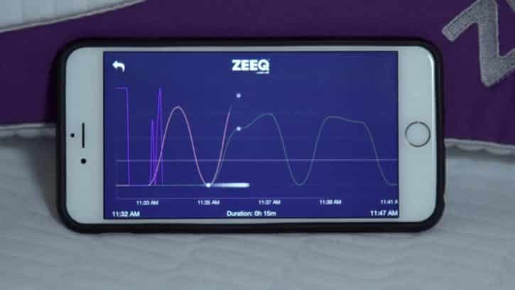 L'application de Zeeq vous dévoile tous les secrets de votre sommeil.