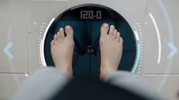 La balance de la HealthBox vous permet de suivre l'évolution de votre poids.