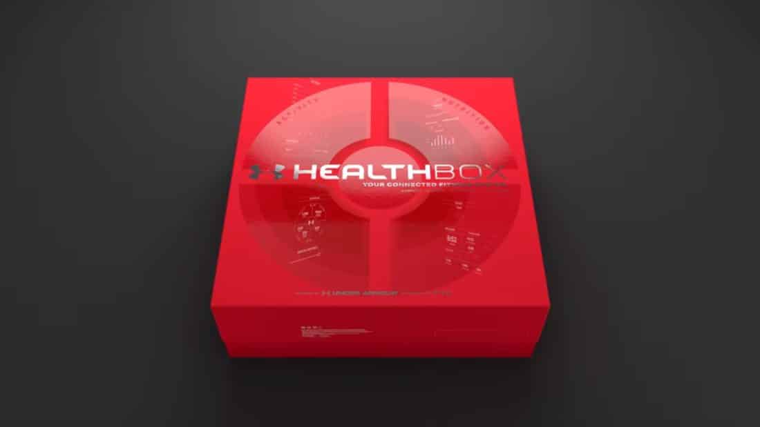La boîte de la HealthBox propose une design futuriste.