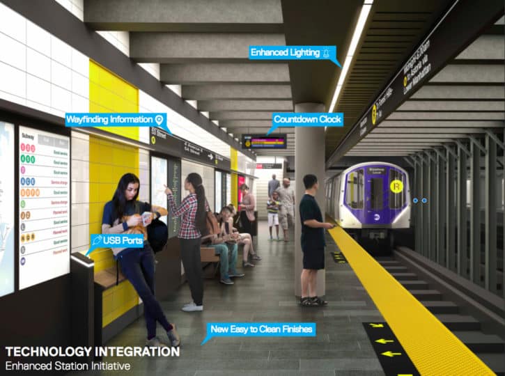 Le métro de New York sera équipé de ports USB et d'une connexion WiFi.