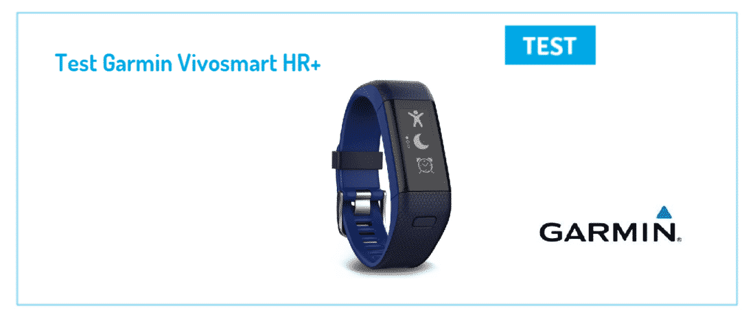 test Garmin Vivosmart HR+ bracelet