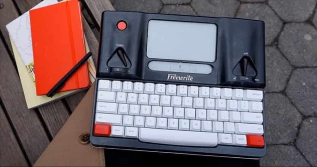 Le Freewriter est une machine à écrire connectée.