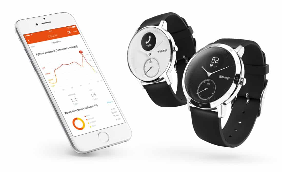 withings steel hr montre connectée pas cher