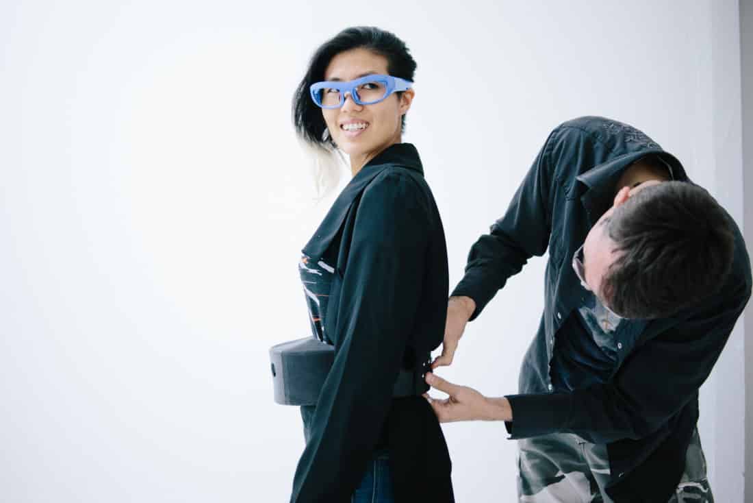 La ceinture et les lunettes connectées d'Intel pour la Paris Fashion Week