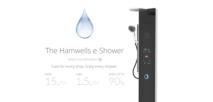 hydrao hamwells e shower