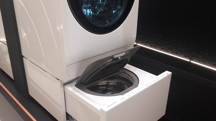 LG Signature machine à laver connectée