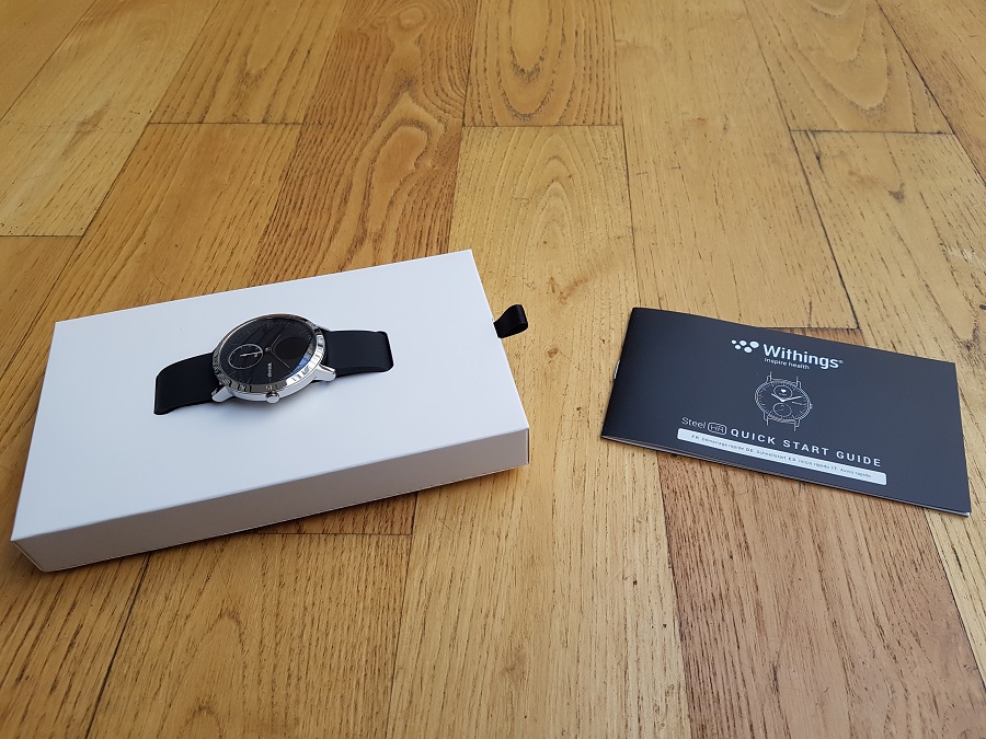 Withings Steel HR Unboxing accessoires
