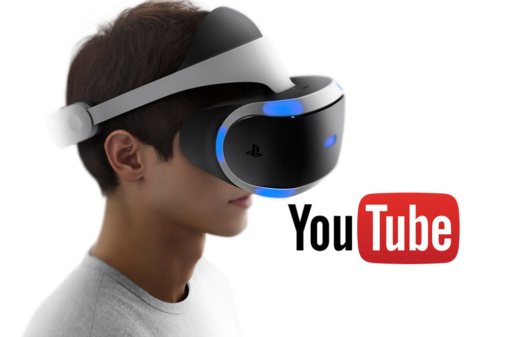 YouTube PlayStation VR maj appli vidéos 360 degrés