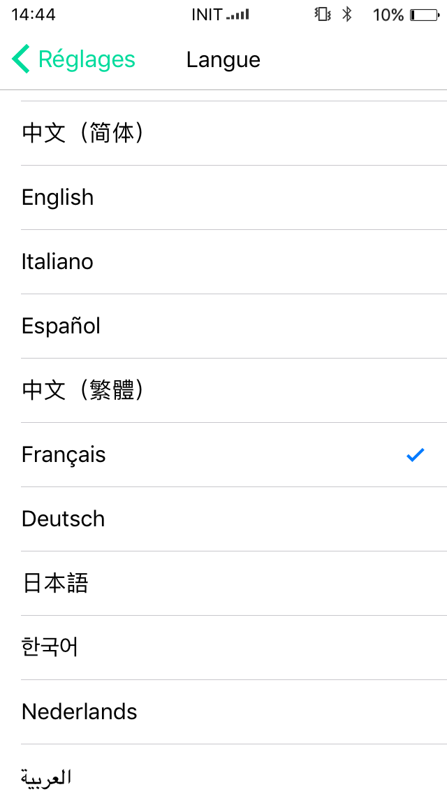 Test Utilisation Application Iphone Adaptateur Double Sim Bluetooth Oui Duo Plus Selection Langue
