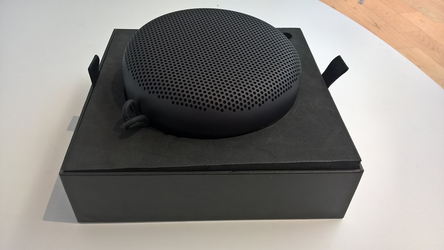 Test Unboxing Support Beoplay Bang & Olufsen enceinte bluetooth