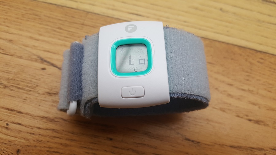 Design Ergonomie Cadran Numérique Bracelet Fii Smart thermometer test