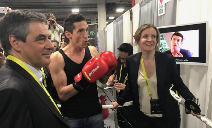 gants de boxe connectés moovlab ces 2017 françois fillon