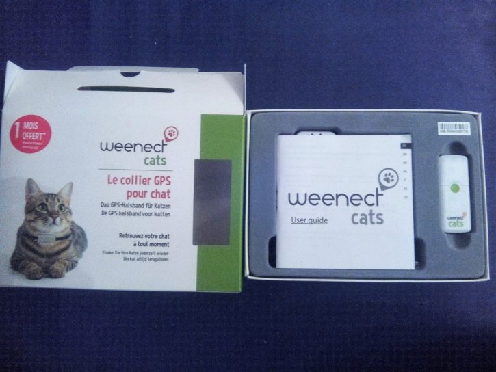 weenect cats test unboxing balise
