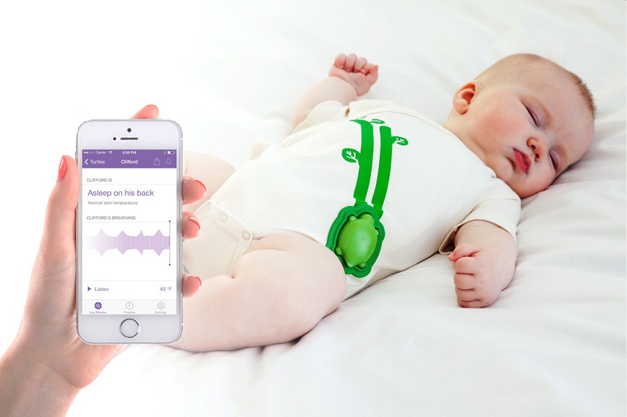 babyphone connecté mimo body bébé