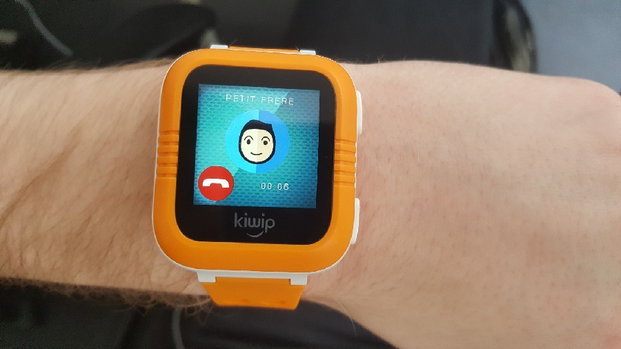 Test Utilisation Kiwip Watch interface discussion