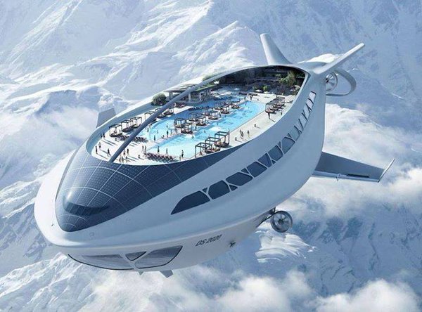 dassault futuristic air cruiseship