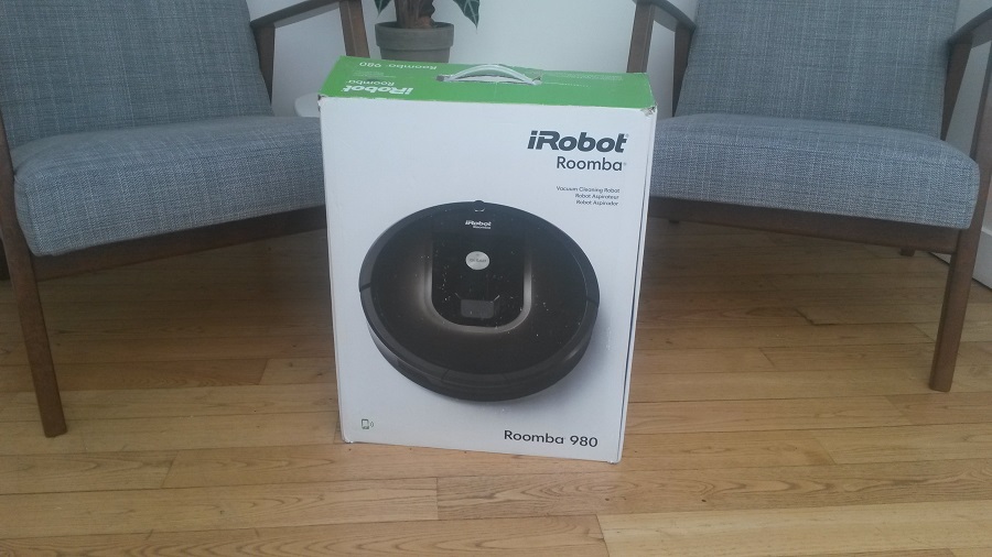 Test Irobot Roomba Unboxing boite fermée