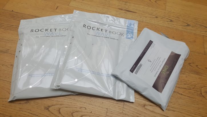 Test Unboxing Rocketbook wave & one