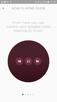 Test application android player musique Beoplay A1 enceinte connectée