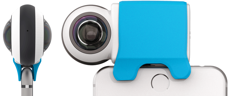 Giroptic iO caméra 360 image une branchement Iphone