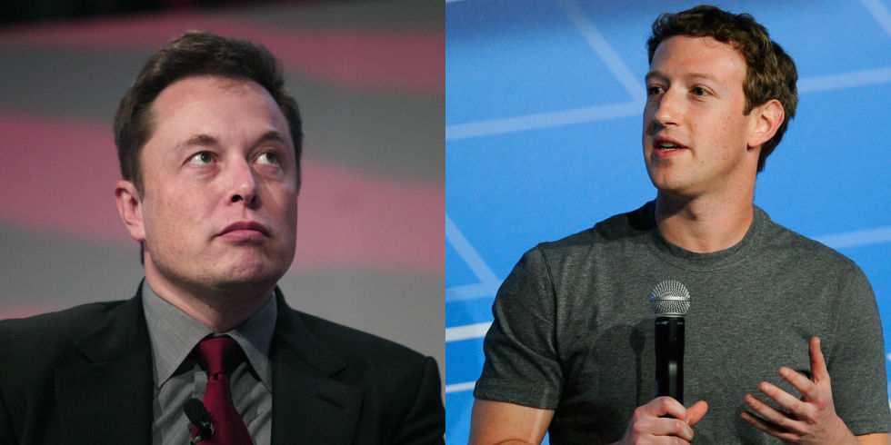 Elson Musk vs Mark Zuckerberg IA