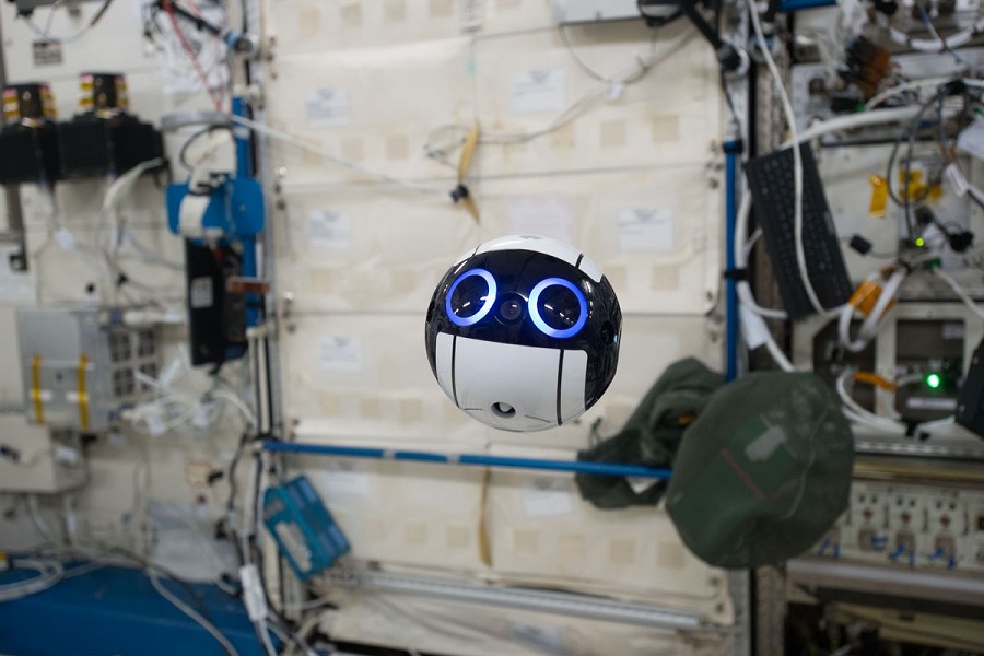 int-ball drone spatial japonais station spatiale internationale iss