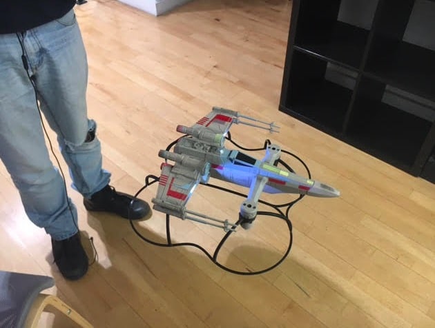 drone propel, drone star wars, jouet star wars, drone conecté, drones martphone